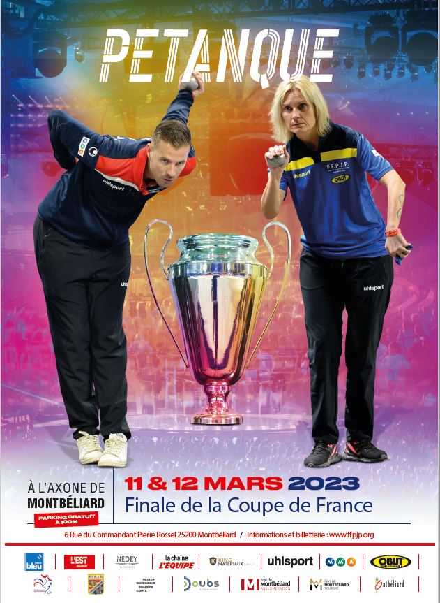 Phases finales de la coupe de France les 11 & 12 Mars 2023